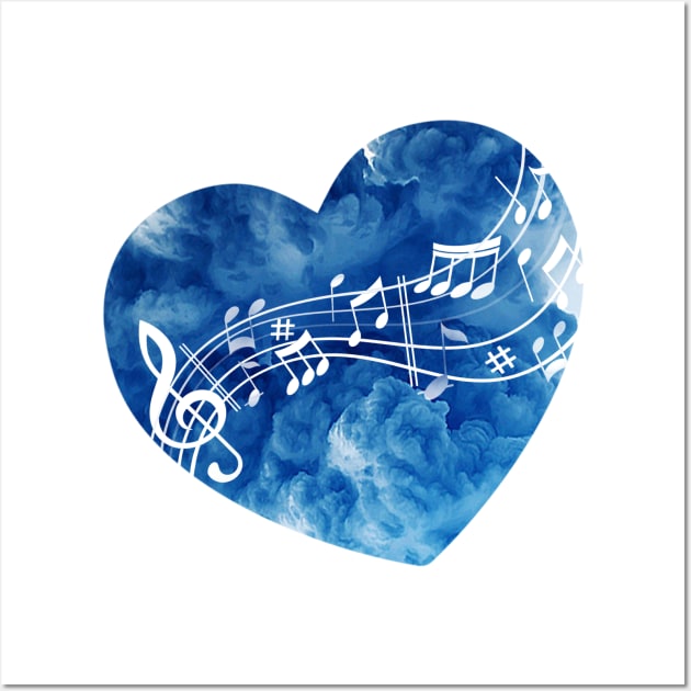 Music Notes Wall Art by SirTeealot